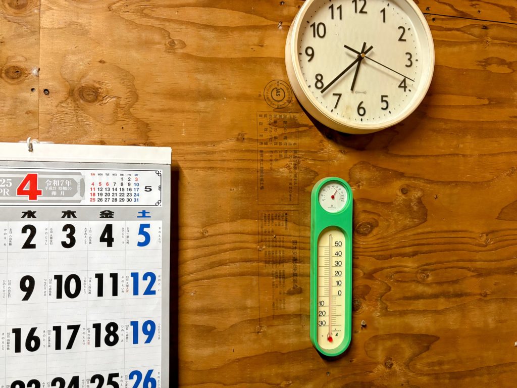 時計-1024x768 今日は１日中、野良仕事